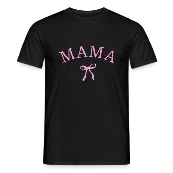 Mama - beste Geschenkidee für Mama - Männer T-Shirt - Schwarz - Vorne - AI Model Male 178 light (178cm)