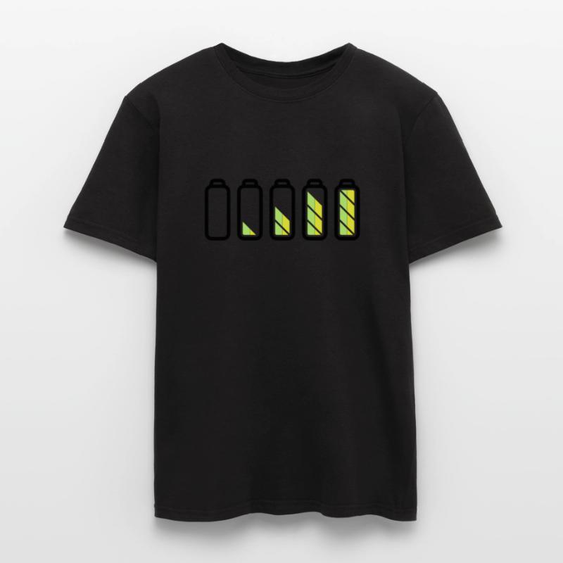 battery_loading T-shirt homme