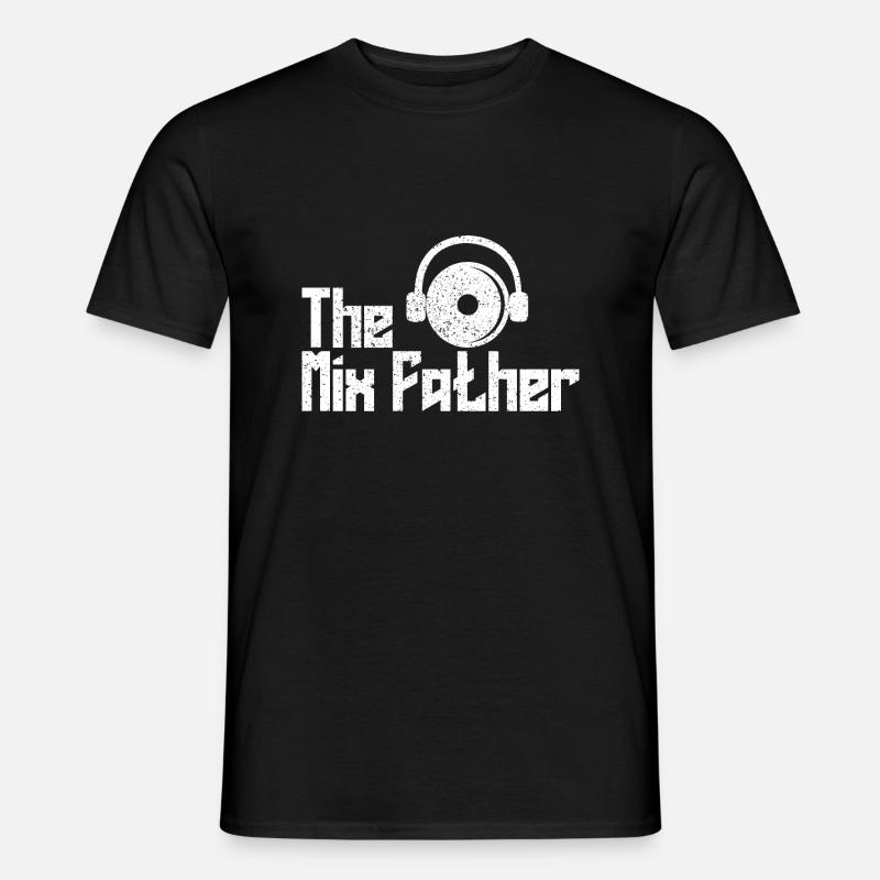 DJ - Männer T-Shirt - Schwarz