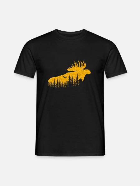 Élan - T-shirt homme - noir