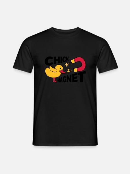 Casanova Chick Magnet Womanizer - Men's T-Shirt - black