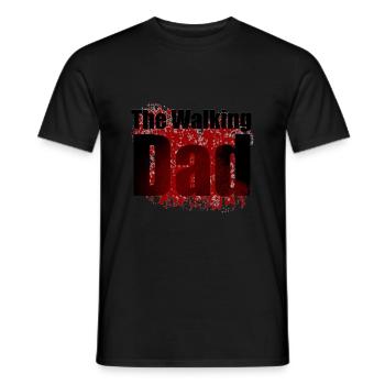 The Walking Dad Explosion - T-shirt homme - noir - Devant - AI Model Male 178 light (178cm)