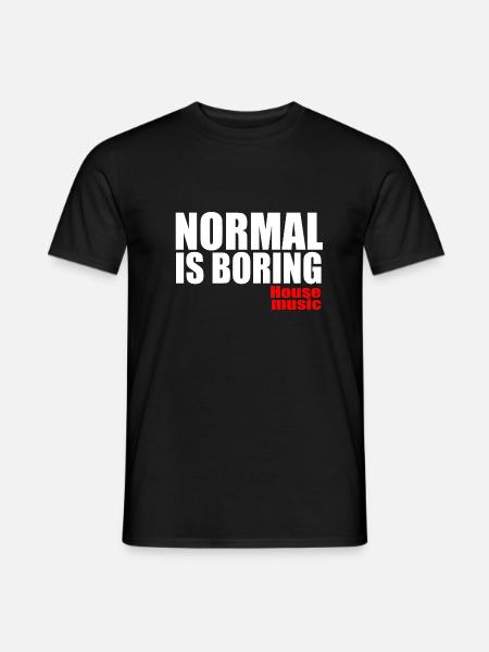House music - Men's T-Shirt - black