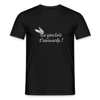Gallier feuerfest - Männer T-Shirt - Schwarz - Vorne - AI Model Male 178 light (178cm)