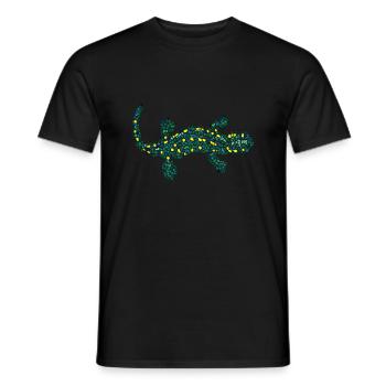 Reptile - T-shirt homme - noir - Devant - AI Model Male 178 light (178cm)