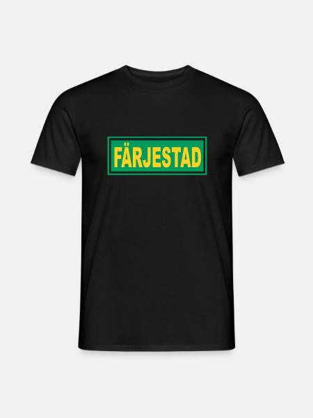 Färjestad Green - T-shirt homme - noir