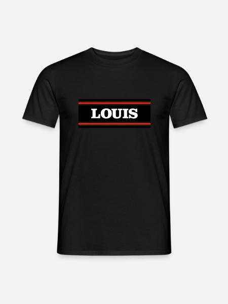 LOUIS - T-shirt homme - noir