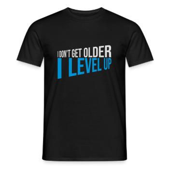 Vieillir - T-shirt homme - noir - Devant - AI Model Male 178 light (178cm)
