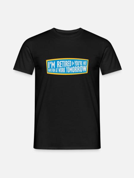 have fun at work - Men's T-Shirt - black