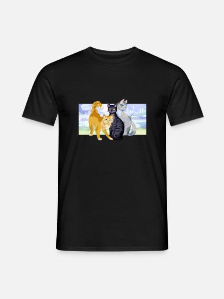 Rootspring Shadowsight Bristlefrost Katzen Schön - Mænd T-shirt - sort