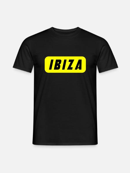 Ibiza Holidays - Men's T-Shirt - black