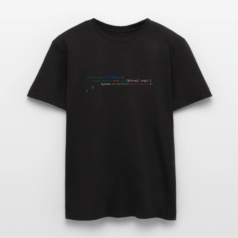 Java Hello World Männer T-Shirt