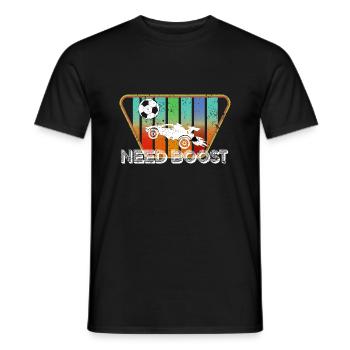 Rocket RC Car League Soccer Retro Vintage - T-shirt homme - noir - Devant - AI Model Male 178 light (178cm)