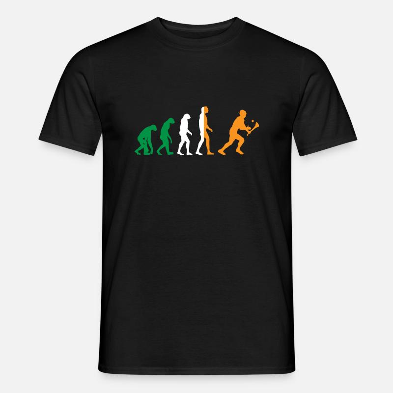 L’évolution du hurling - T-shirt homme - noir
