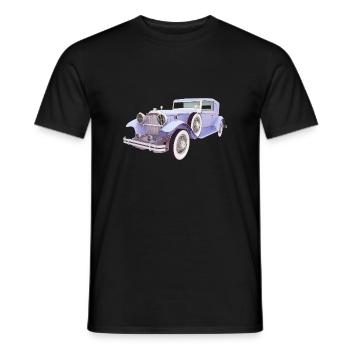Oldtimer, Auto, Automobil - Männer T-Shirt - Schwarz - Vorne - AI Model Male 178 light (178cm)