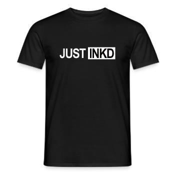 JUSTE INKD - T-shirt homme - noir - Devant - AI Model Male 178 light (178cm)
