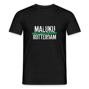 MALUKU ROTTERDAM - T-shirt homme - noir - Devant - AI Model Male 178 light (178cm)