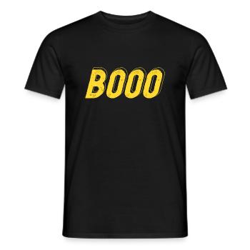Halloween - Booo design - T-shirt homme - noir - Devant - AI Model Male 178 light (178cm)