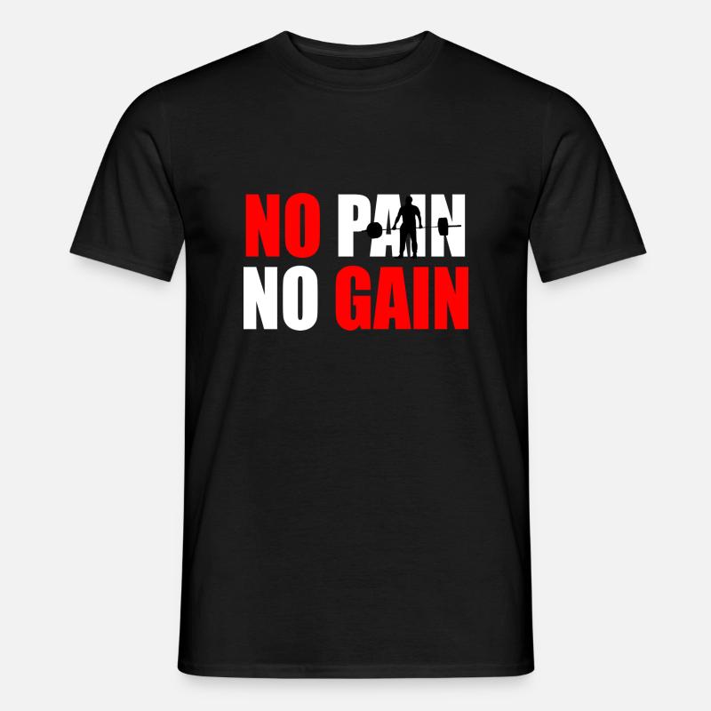 Pas de douleur pas de gain devis T-shirt homme