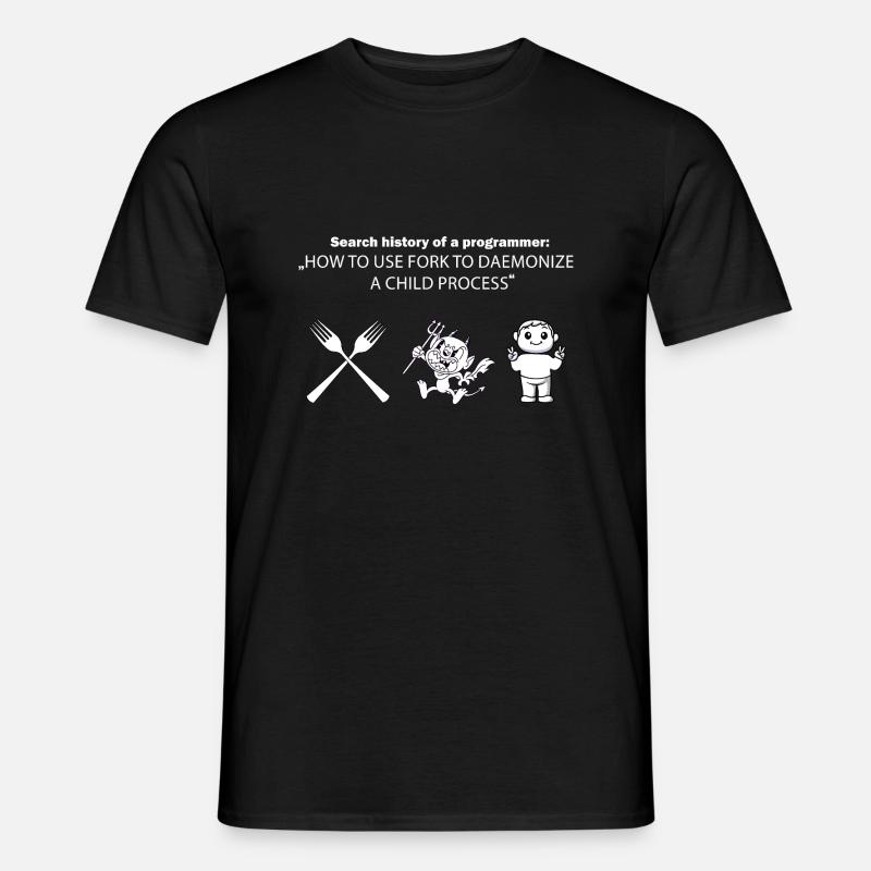 Sofware Entwickler Programmierer Geschenk - Männer T-Shirt - Schwarz