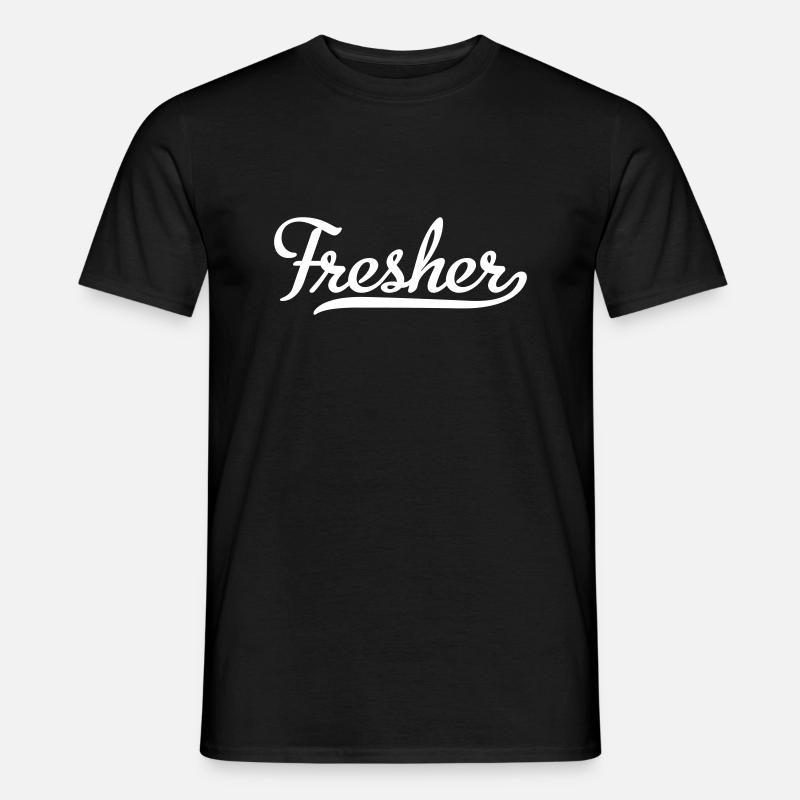 Fresher - Männer T-Shirt - Schwarz