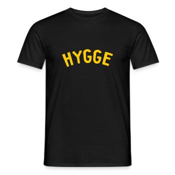 Hygge Scandinavian Lifestyle - Men's T-Shirt - black - Front - AI Model Male 178 light (178cm)