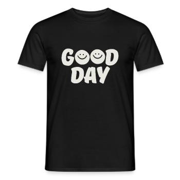 T-shirt - T-shirt homme - noir - Devant - AI Model Male 178 light (178cm)