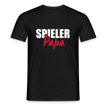 Handball Fussball Tennis Spieler Papa Dad Vater - Männer T-Shirt - Schwarz - Vorne - AI Model Male 178 light (178cm)