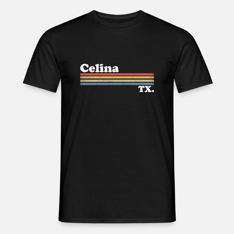 Celina - Männer T-Shirt - Schwarz