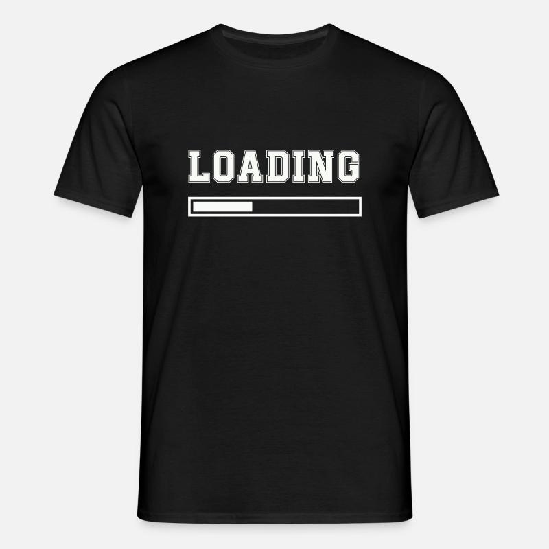 loading - Männer T-Shirt - Schwarz