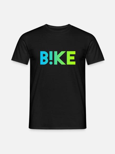 Bike B! KE Mountain Bike BMX Downhill Bike Bicycle - Men's T-Shirt - black