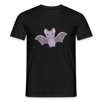 Chauve-souris - T-shirt homme - noir - Devant - AI Model Male 178 light (178cm)
