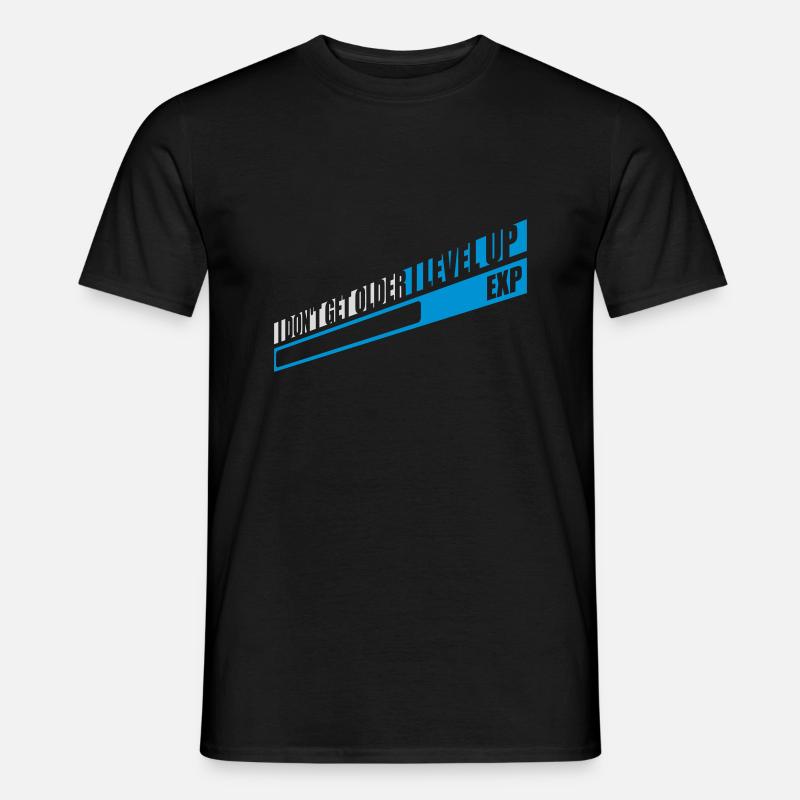 get older level up - Men’s T-shirt - black