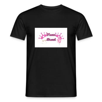 Team Bride - Männer T-Shirt - Schwarz - Vorne - AI Model Male 178 light (178cm)