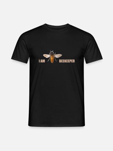 i am beekeeper - Männer T-Shirt - Schwarz
