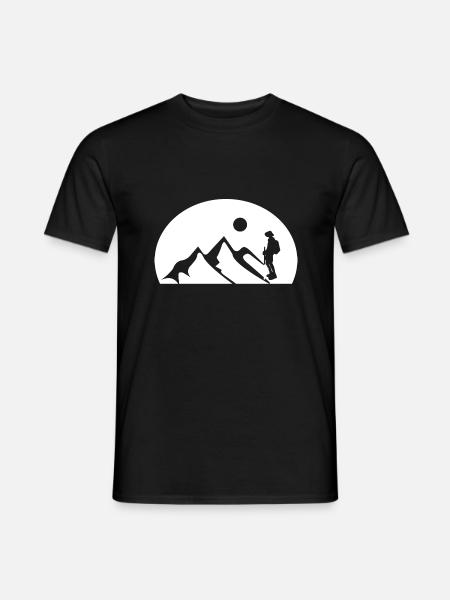 escalade - T-shirt homme - noir