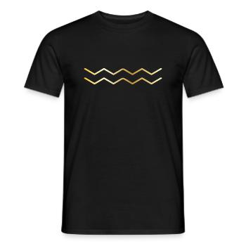 Rune Symbol Geschenk Ornament ethnisch Spirit Art - Männer T-Shirt - Schwarz - Vorne - AI Model Male 178 light (178cm)
