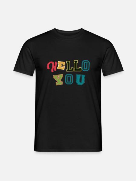 Sprüche - Männer T-Shirt - Schwarz