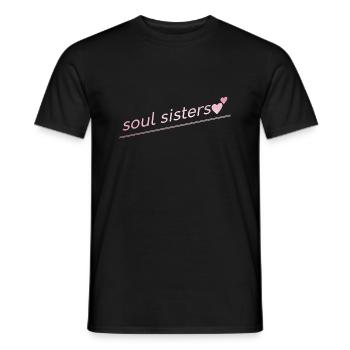 Beste Freunde - Männer T-Shirt - Schwarz - Vorne - AI Model Male 178 light (178cm)