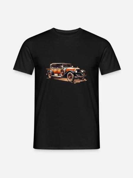 Viele Oldtimer sind Jahrzehnte alt - Mænd T-shirt - sort
