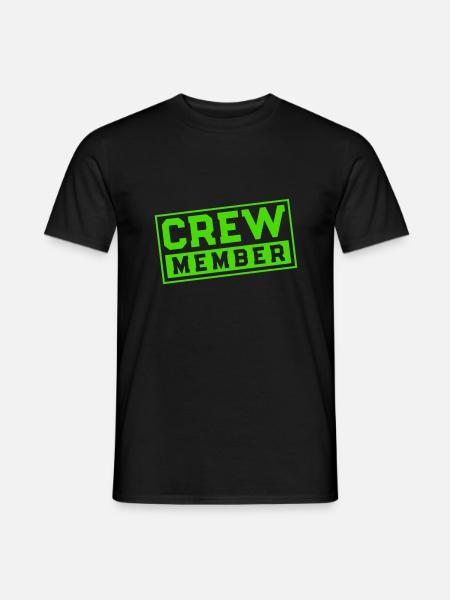 Crew Member - Men's T-Shirt - black