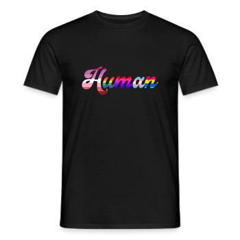 Human rights lgbtq equality gender - Men's T-Shirt - black - Front - AI Model Male 178 light (178cm)