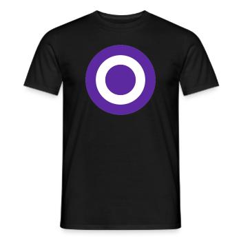 ANDERLECHT ULTRAS - Männer T-Shirt - Schwarz - Vorne - AI Model Male 178 light (178cm)