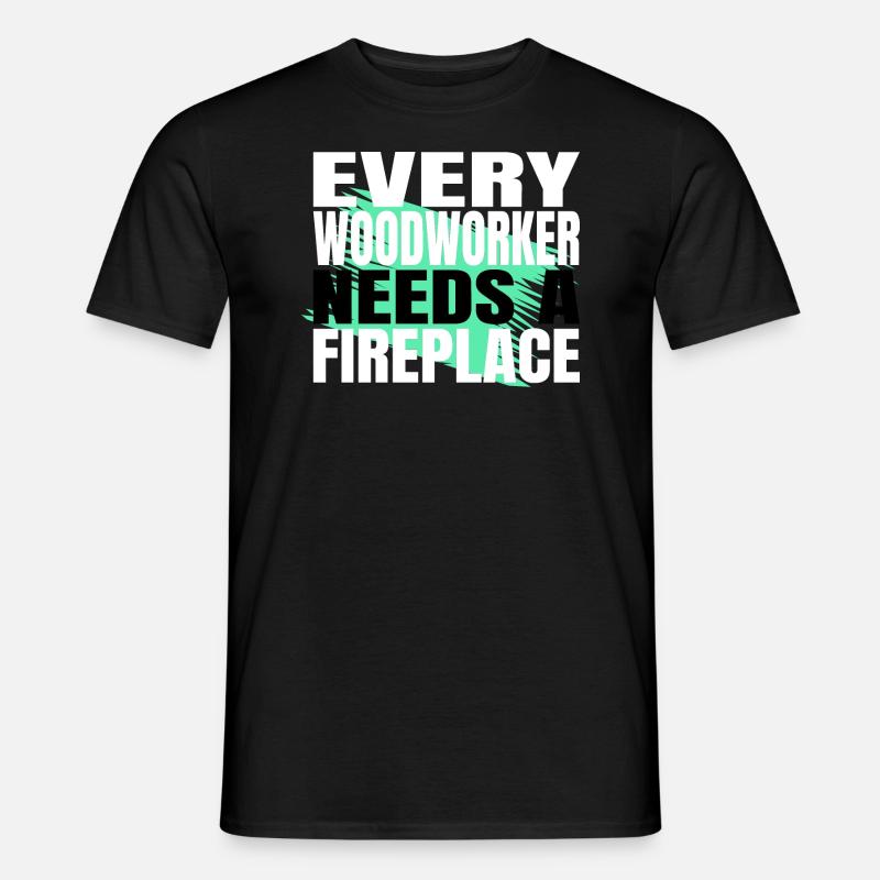 jokes badge present idea tools - Männer T-Shirt - Schwarz
