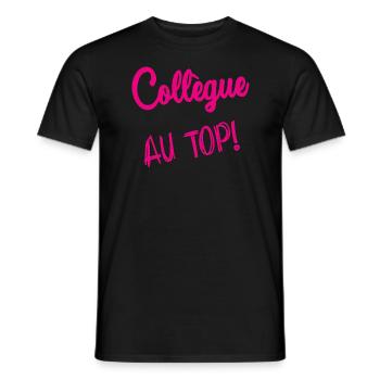 RETIREMENT. RETIREMENT. RETIRED. RETIREMENT - Men's T-Shirt - black - Front - AI Model Male 178 light (178cm)