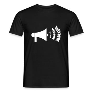 honk honk honk - Männer T-Shirt - Schwarz - Vorne - AI Model Male 178 light (178cm)