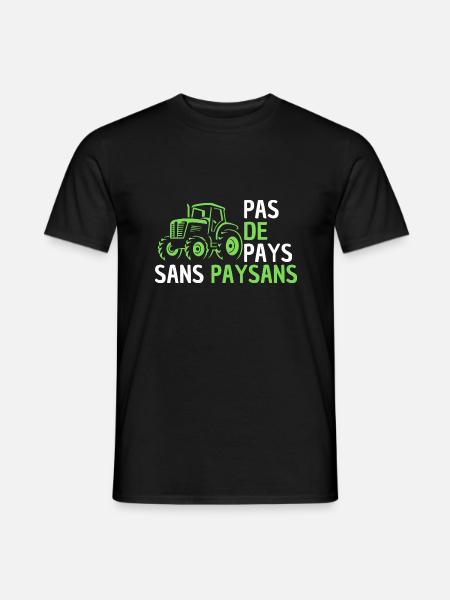 Traktor, Bauer, Bauer, ich bin Bauer - Männer T-Shirt - Schwarz