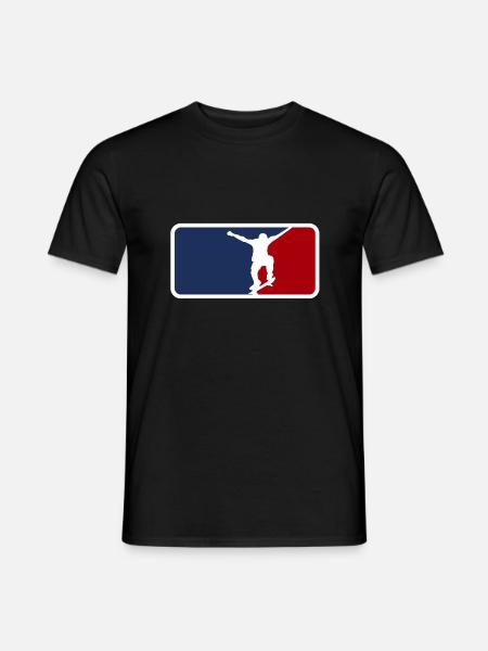 Skate world league - Men's T-Shirt - black