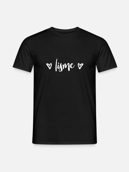 Schweizerdeutsch Stricken - Lisme - Männer T-Shirt - Schwarz