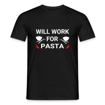 Noodles - Men's T-Shirt - black - Front - AI Model Male 178 light (178cm)